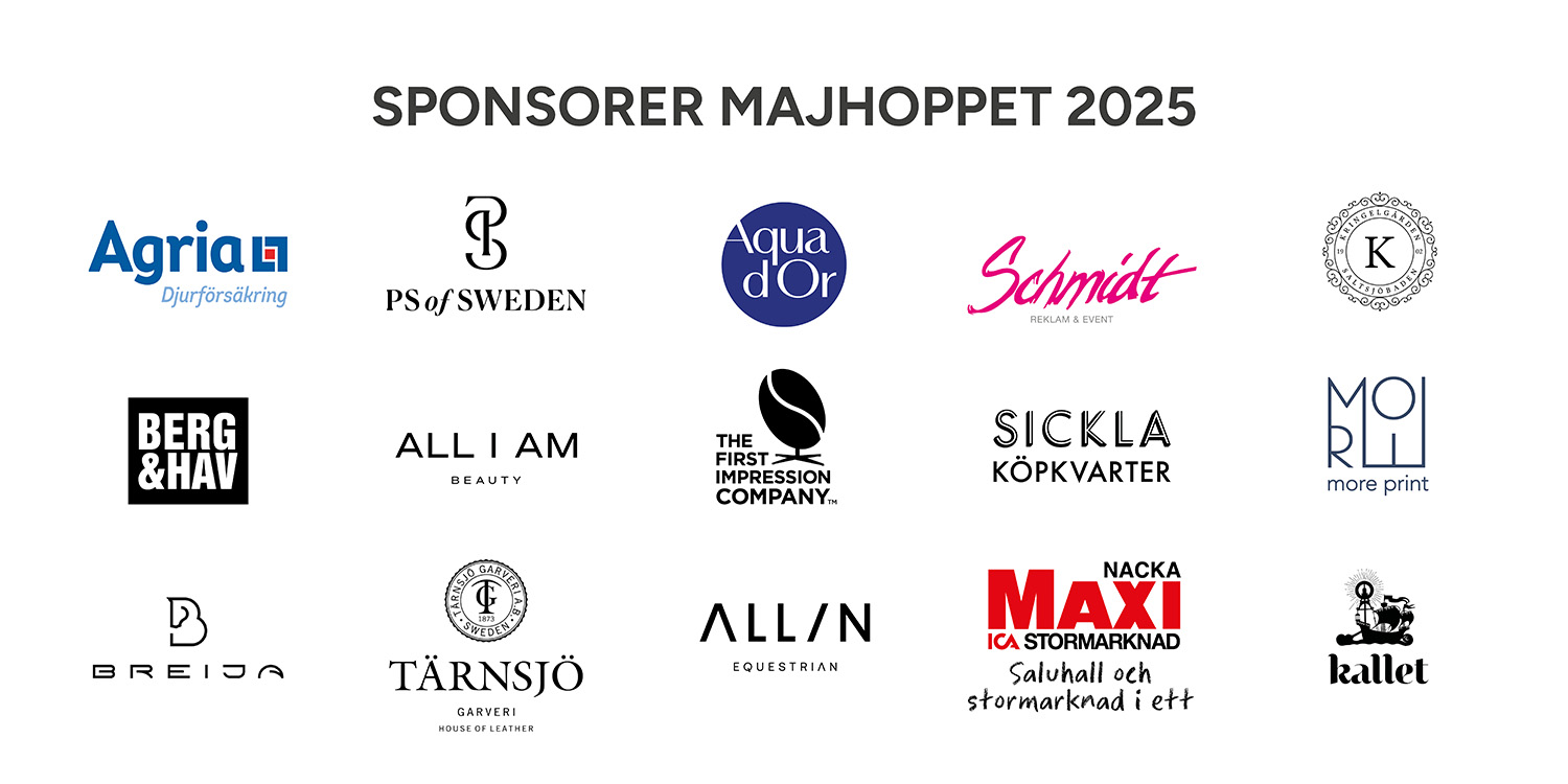 Sponsorer Majhoppet 2025 Sponsorer Majhoppet 2025